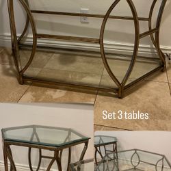 3 Table Set For Living Room