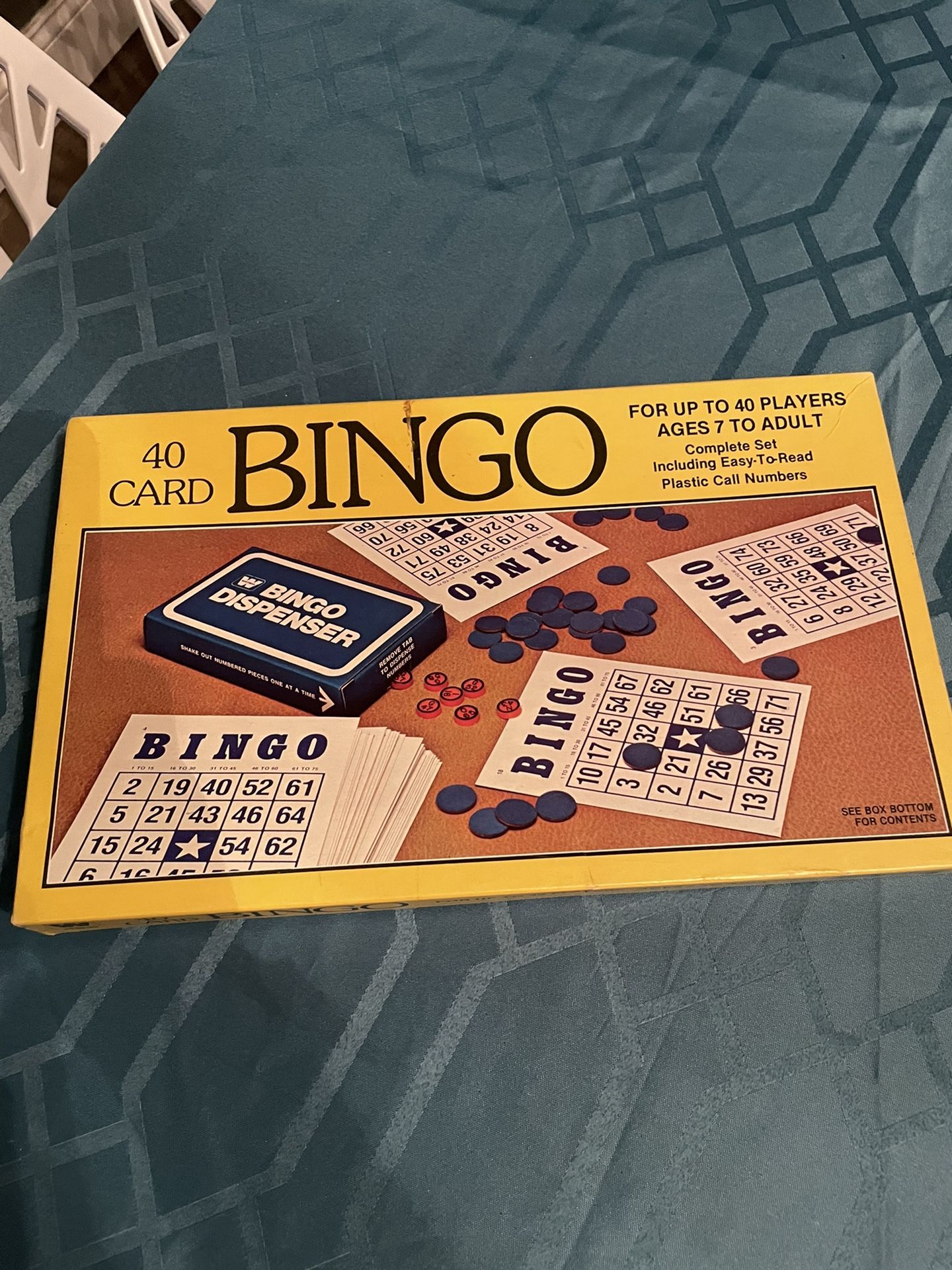 Vintage 1981 Whitman 40 Card Bingo Set Family Game Night Complete No. 4709-2