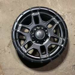 16” Custom Black Wheels For Sale $350 