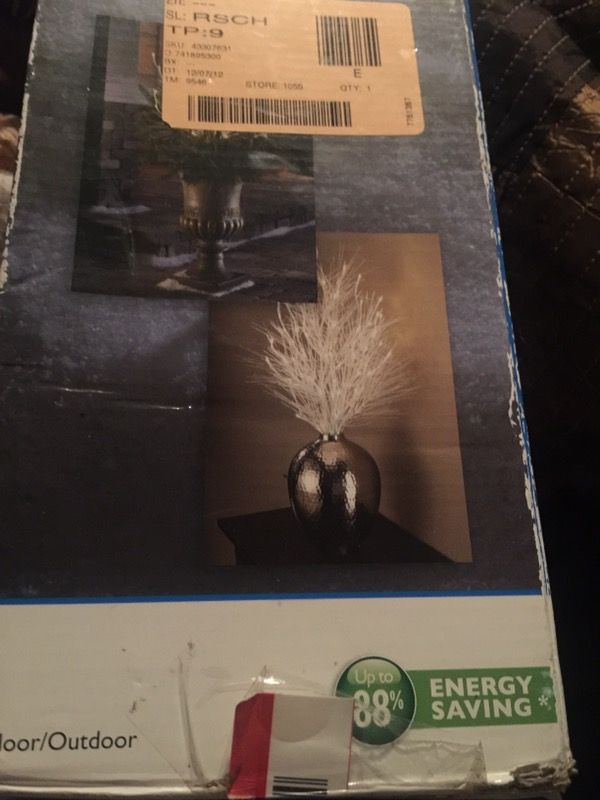 Led withe pine branch stakes