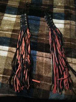 Motorcycle grip covers.