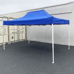 (New) $155 Large 10x15 FT Heavy-Duty Popup Canopy Instant Shade Quick Open w/ Carry Bag 