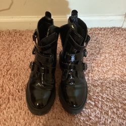 Black Patent Boots - Clark’s 