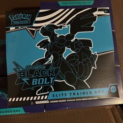 Pokemon Black Bolt Elite Trainer Box 