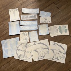 Custom Vinyl Decals Stickers - CARS Trucks Party Events Wedding