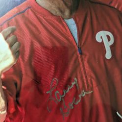 Larry Bowa Signed Autographed Photo 8×10 JSA