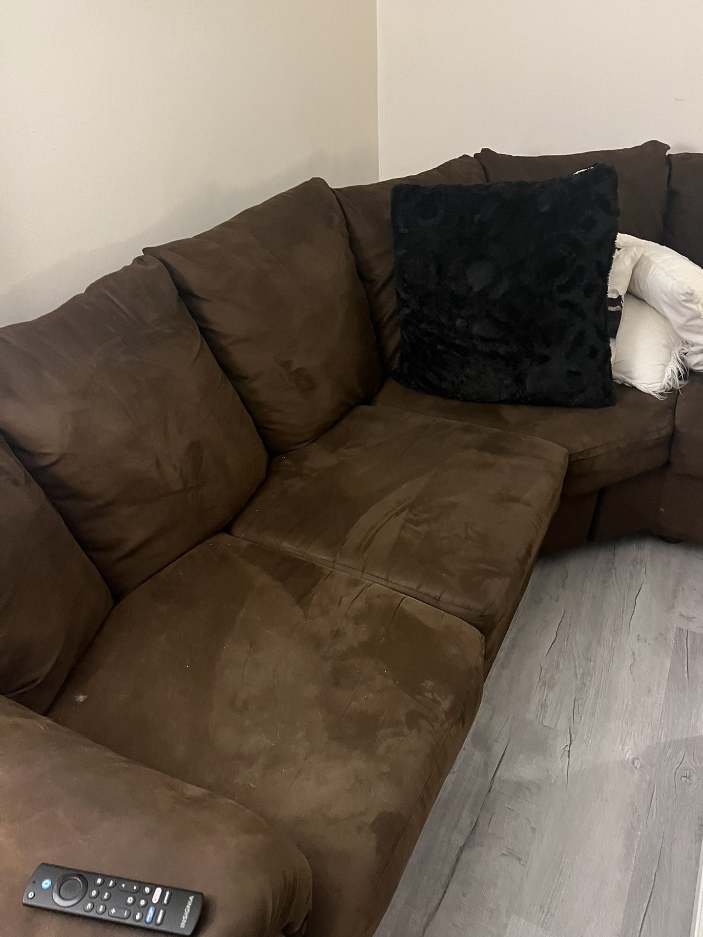 Brown couch