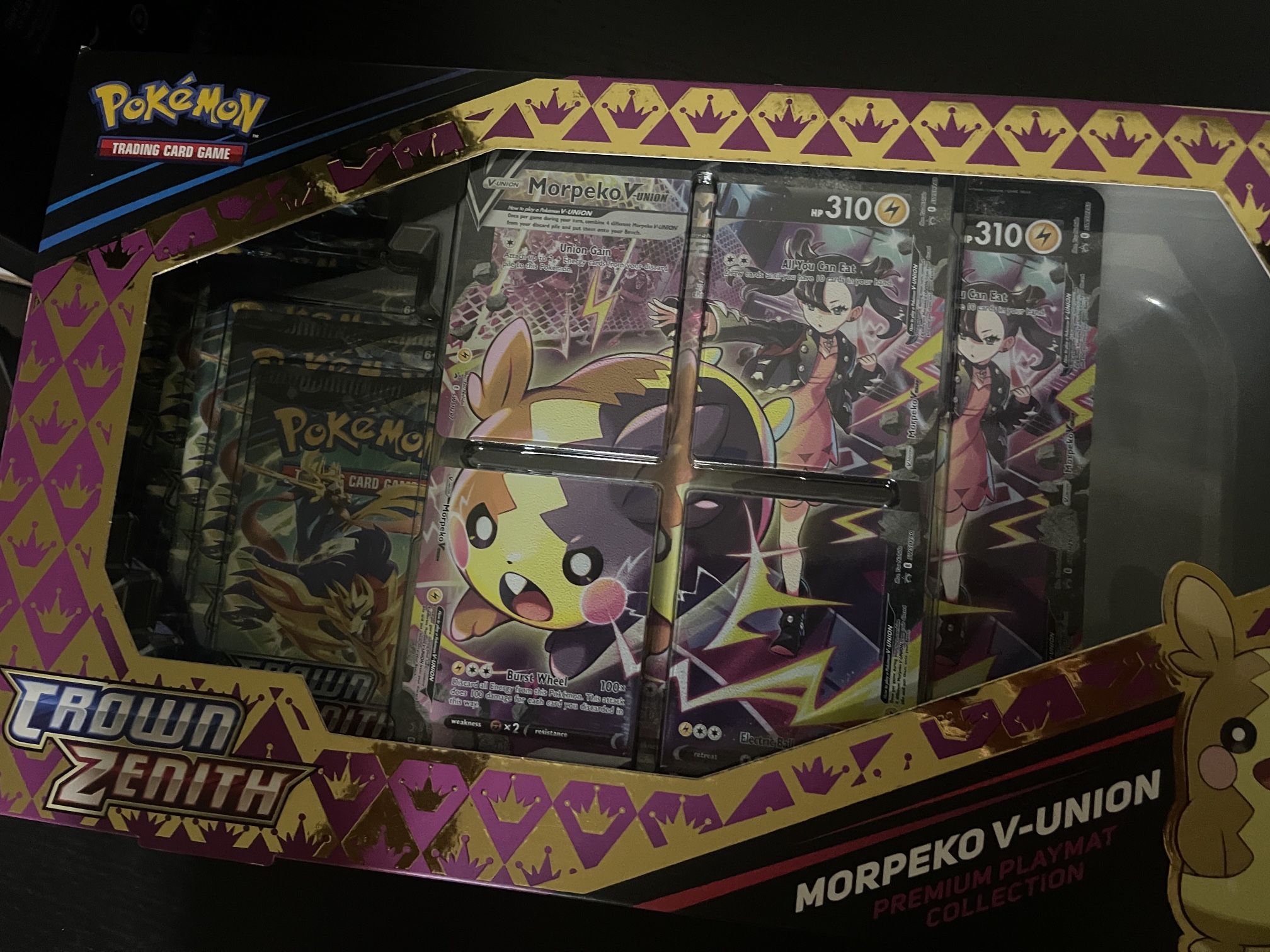 Pokemon Morpeko V-Union Premium Playmat Collection