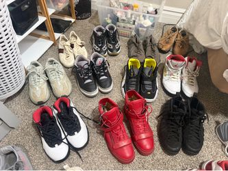 Designer shoes and Jordan’s size12