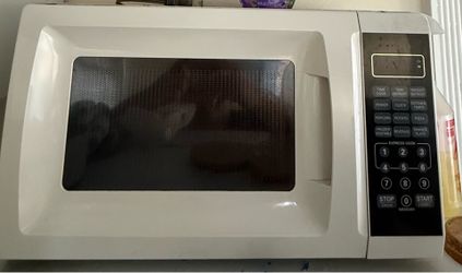 White Microwave