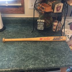 Vintage-SUPERLITE-IncrediBat-Incrediball-Safety-Ball-Wood-Bat-24-Inches-NICE