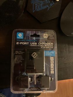 2 Port USB charger for Desk