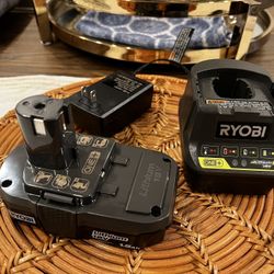 Ryobi One+ 1.5 Ah Battery And Charger New