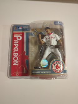 Jonathan Papelbon Boston Red Sox Action Figure Mcfarlane Toys Series 19 New