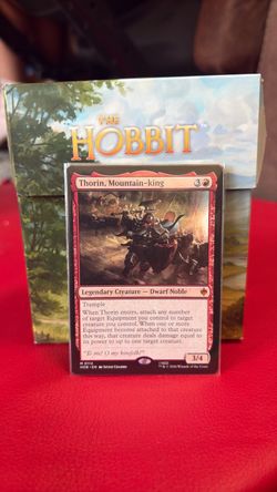 Thorin, Mountain-king (Non-foil) The Hobbit 0114 Mythic MTG