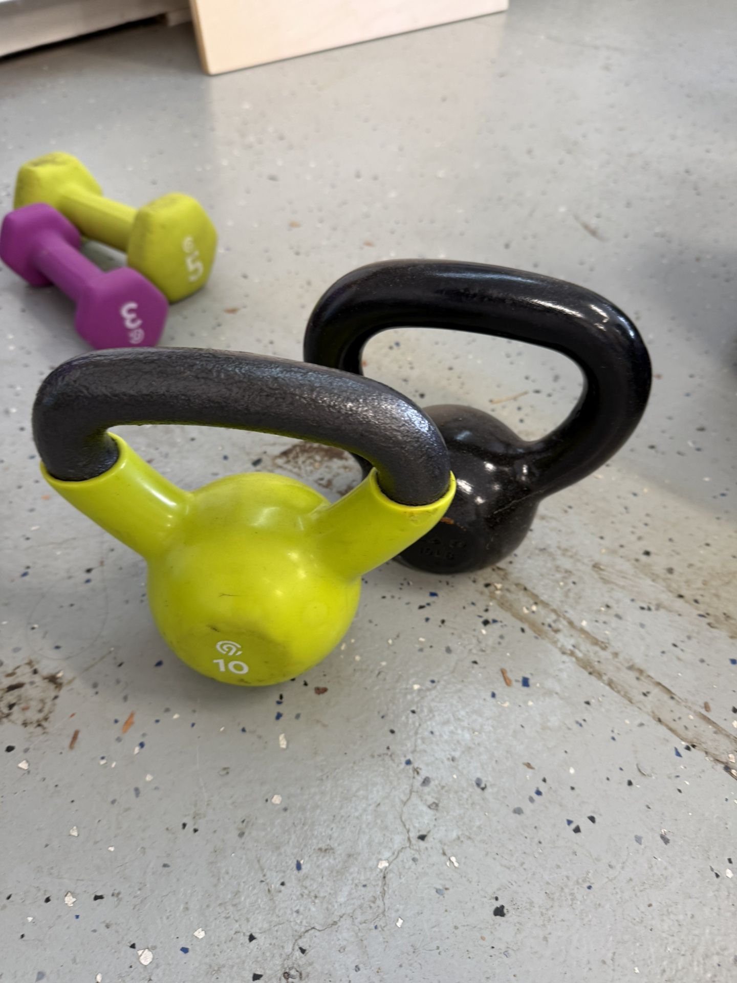 10lb Kettlebell Pair