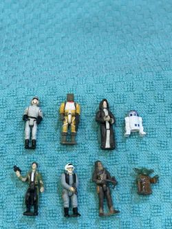 Star Wars Micro Machines Action Fleet figures x 8 *see photo