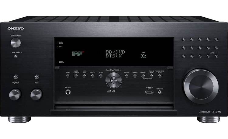 Onkyo TX-RZ900 7.2-channel home theater receiver with Wi-Fi®, Bluetooth®, Apple® AirPlay®, and Dolby Atmos®