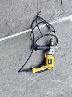 Used Working Dewalt Corded Variable Speed Reversing Drill
