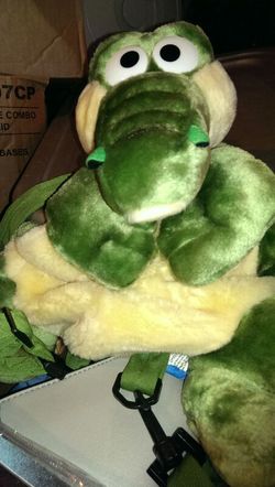 Cocodrile backpack.