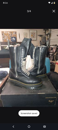 Rick Owen x doc martins