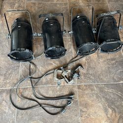 4 Par 56 Stage Lights