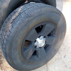 Toyota 4Runner Wheels & Like New Tires (Set Of 4 Matching)