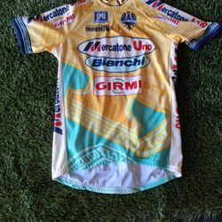 Santini Mercatone Uno Team Cycling Jersey (Large)