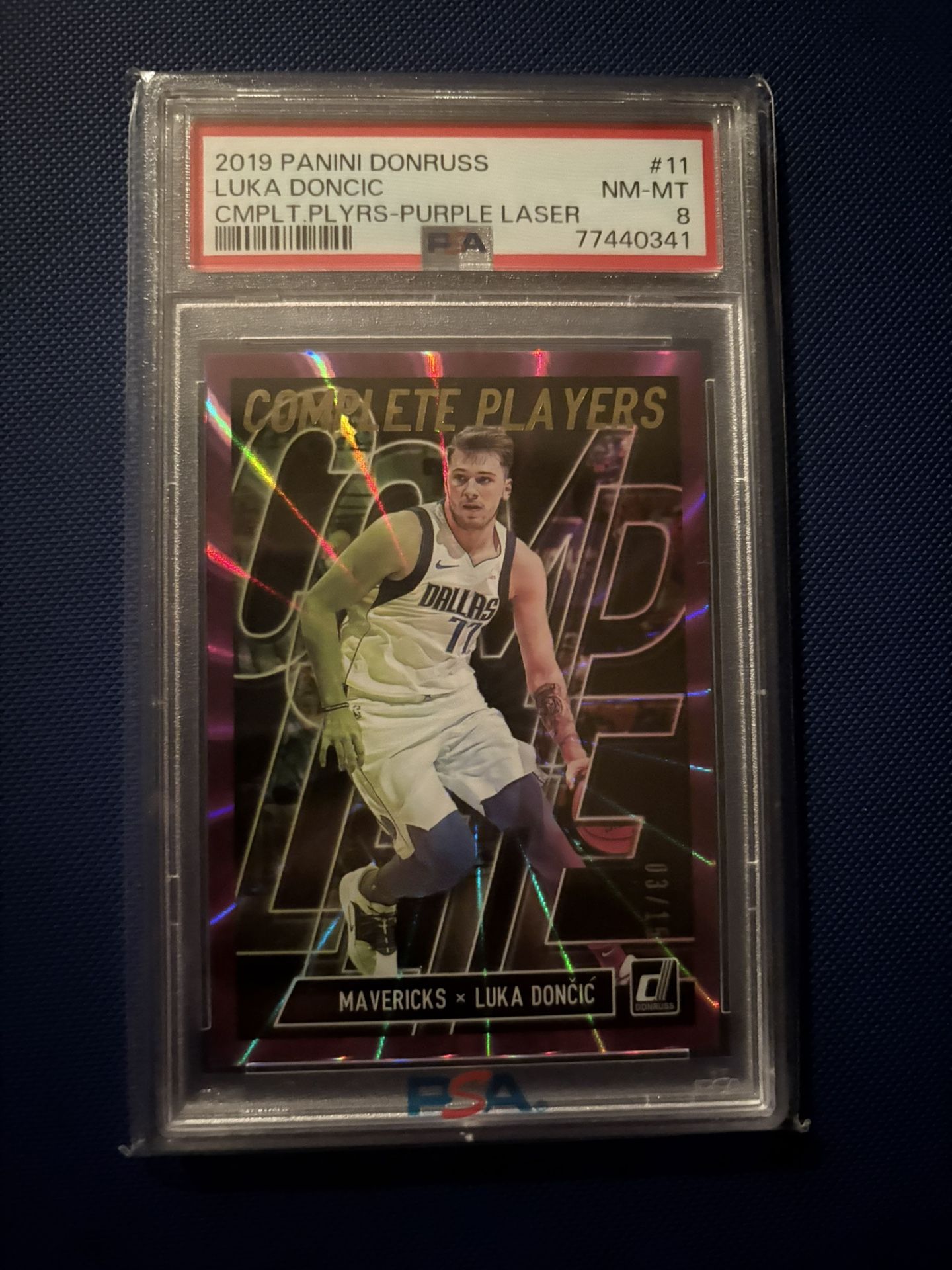 Luka Doncic /15 PSA 8