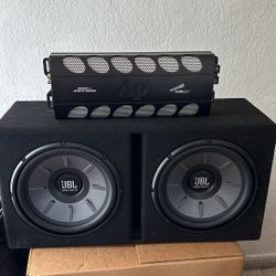 Sub JBL 12" 1000 RMS + AMP AP 1800RMS