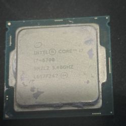 Intel I7-6700 Cpu