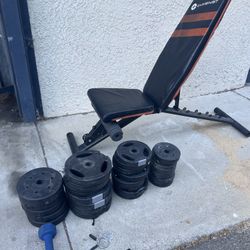 Weight Bench With Weights