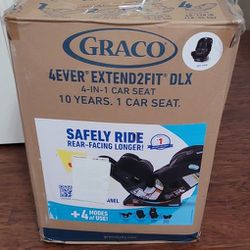Graco 4Ever Extend2fit DLX 4 In 1 Car Seat