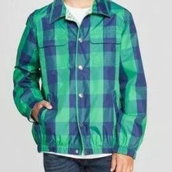 Boys Windbreaker Jacket Size Large