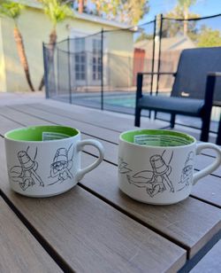 Disney Sketchbook Mug Set – Tinker Bell (2 Mugs)