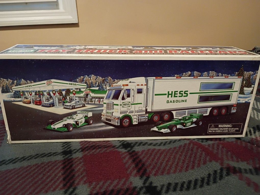Hess Truck And Race Car