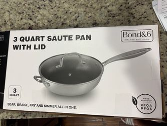Bond&6 3 Quart Saute Pan with Lid