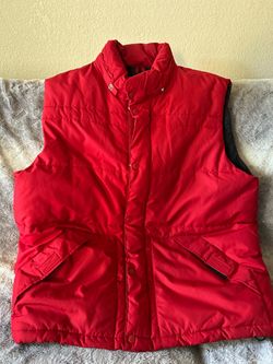L.O.G.G. H&M red vest outerwear size xl Euc