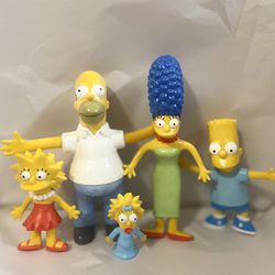 1990 Simpson Family Figures 