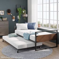 Twin Daybed Frame with Trundle
