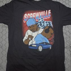 Dj Screw Mitchell and Ness Screwville Colab Tee
