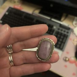Kunzite Ring 