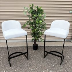 Restoration Hardware 1960s Rome Counter Stools – Set of 2 – $720 (Retail $2,590)