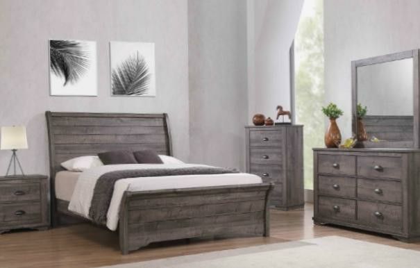 Simple Charm For Your Home 5pc Bedroom Set 2 colors to pick from