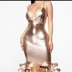 Rose Gold Dress 