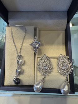100 set 3 piece jewelry moissanite 