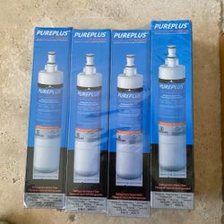 4 Pack Refrigerator Water Filter  - KitchenAid Maytag Whirlpool More