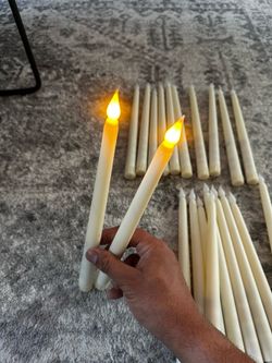 Battery Operated LED Taper Candles