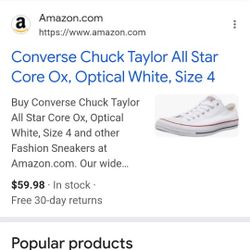 Converse Women 6 Brand New