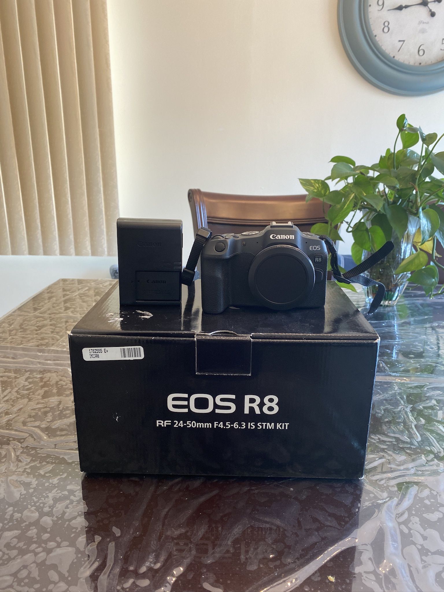 Canon EOS R8 and Spare Battery w/ Canon RF 24-70mm f/2.8